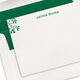 Corner Greens Flat Note Cards - Letterpress Image 1 of 3